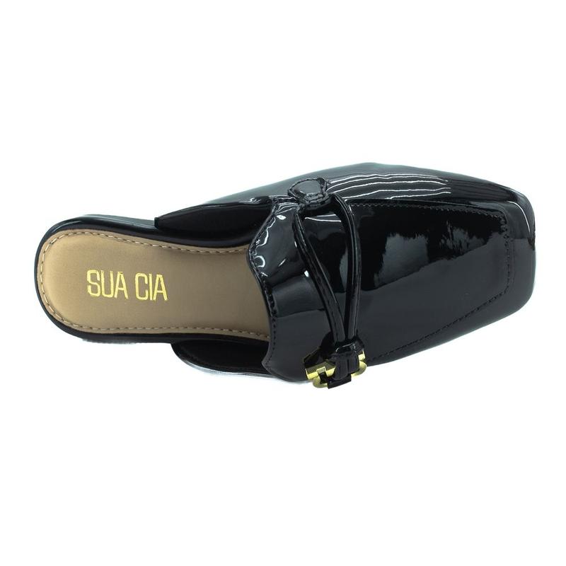 Mule Feminino Sua Cia 8214.15904 - Preto - Mule Feminino